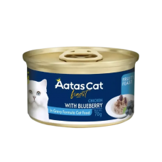 Aatas Cat Finest Fruity Feast Chicken with Blueberry in Gravy 70g